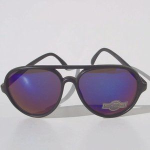 NWT True Vintage sports (ski style/aviator) 80's/90's color mirror sunglasses
